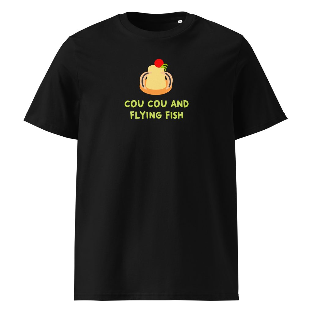Cou Cou and Flying Fish (black) - Barbados