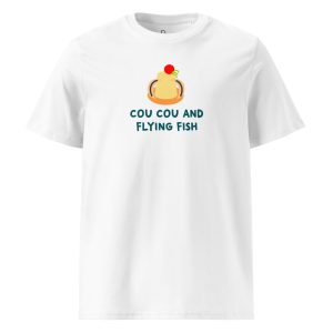 Cou Cou and Flying Fish (white) - Barbados