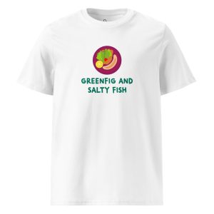 Greenfig and Salty Fish (white) - Saint Lucia