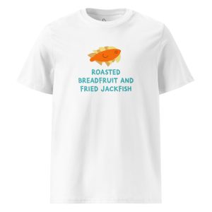 Roasted Breadfruit and Fried Jackfish (white) - Saint Vincent and The Grenadines