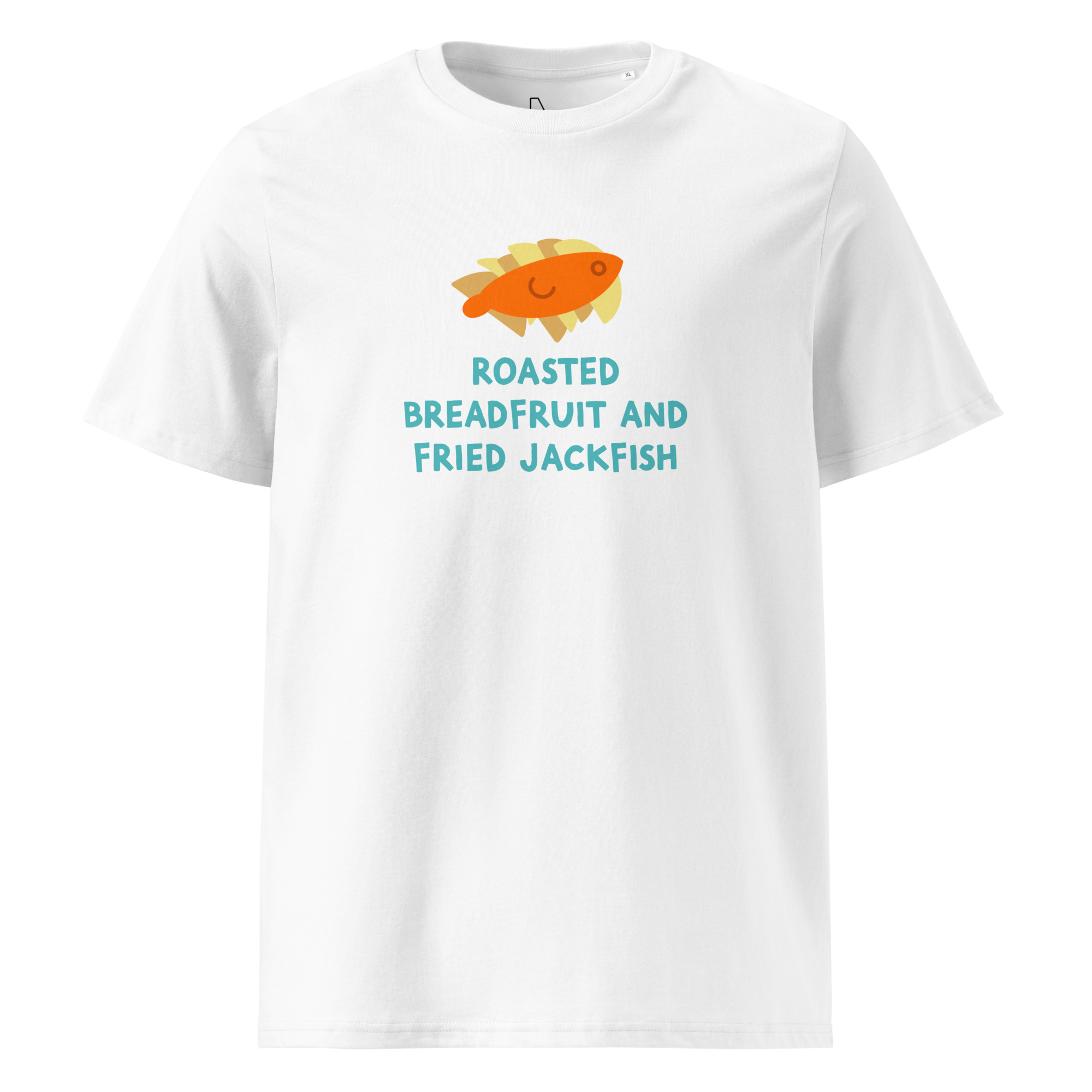 Roasted Breadfruit and Fried Jackfish (white) - Saint Vincent and The Grenadines